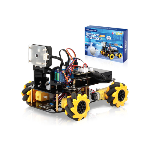 ACEBOTT OEM Stem Education Robot Visual Set Coding Learning DIY Toy 4WD EPS32 WIFI APP Robotic AI Ki