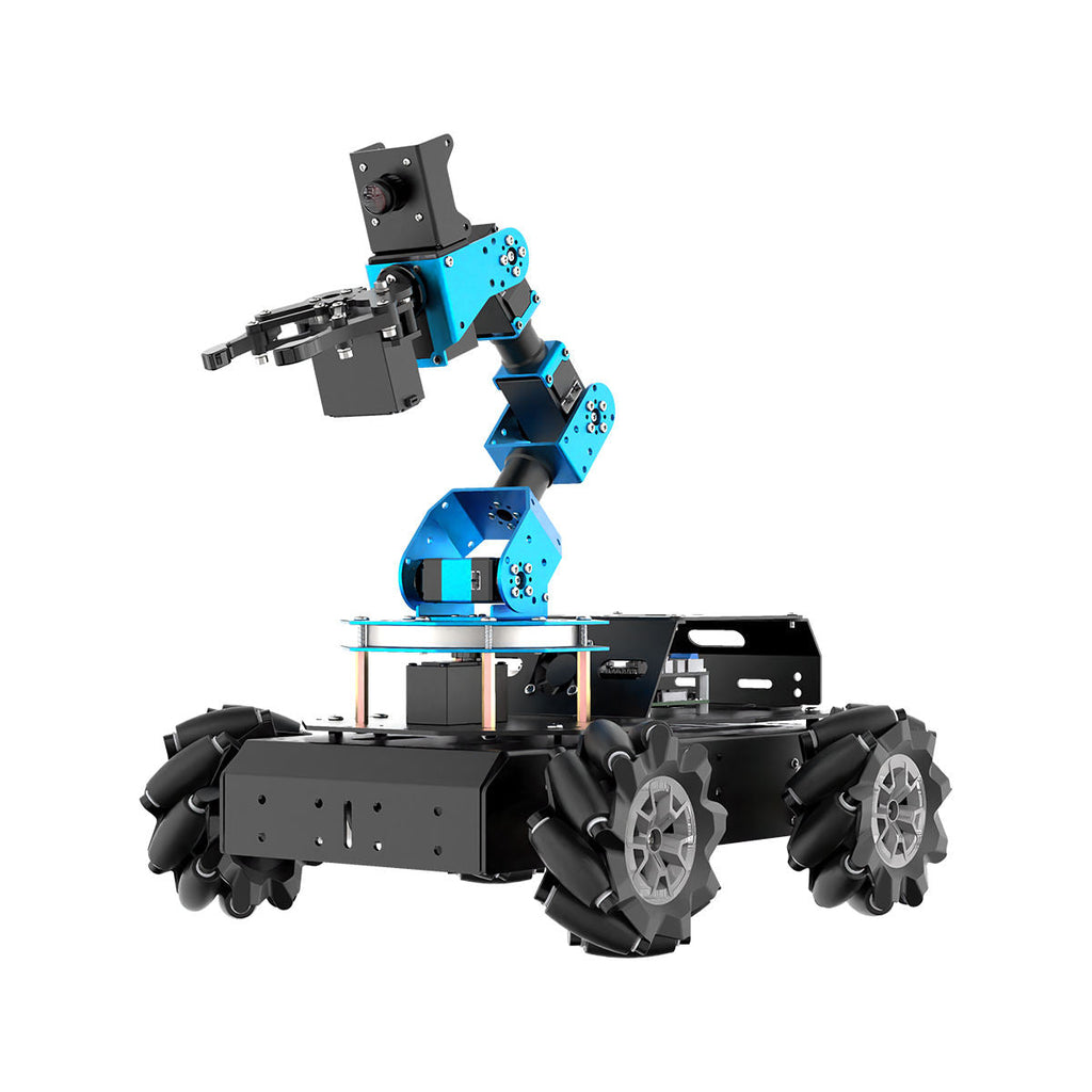 ArmPi Pro ROS Robotic Arm With Raspberry Pi Open Source 4WD Mecanum Wheel Robot Car AI Vision Progra