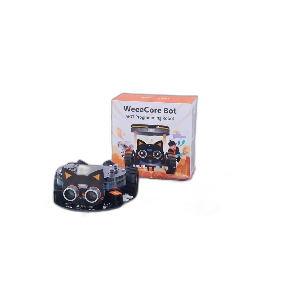 WeeeCore Bot Innovative AI IoT Coding Learning Toy with ESP32 STEM Education Draw Robot Voice Contro